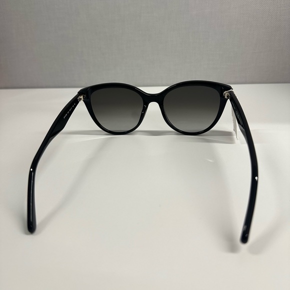 ???Authentic New Salvatore Ferragamo Cat Eye Black Sunglasses main image 9